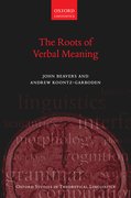 Cover for The Roots of Verbal Meaning