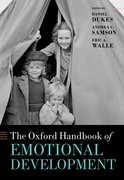 Cover for The Oxford Handbook of Emotional Development - 9780198855903