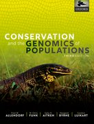 Cover for Conservation and the Genomics of Populations
