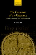 Cover for The Grammar of the Utterance