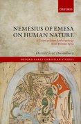 Cover for Nemesius of Emesa on Human Nature