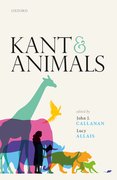 Cover for Kant and Animals - 9780198859918