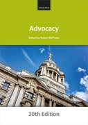 Cover for Advocacy
