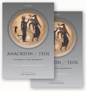 Cover for Anacreon of Teos