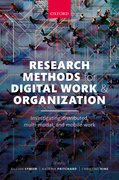 Cover for Research Methods for Digital Work and Organization