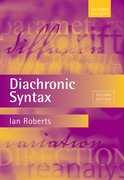 Cover for Diachronic Syntax