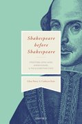 Cover for Shakespeare Before Shakespeare