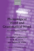 Cover for Phonological Word and Grammatical Word