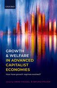 Cover for Growth and Welfare in Advanced Capitalist Economies