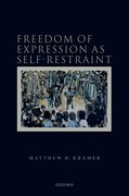 Cover for Freedom of Expression as Self-Restraint