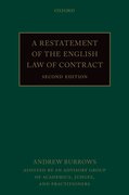 Cover for A Restatement of the English Law of Contract