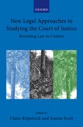 Cover for New Legal Approaches to Studying the Court of Justice