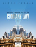 Cover for Mayson, French, and Ryan on Company Law