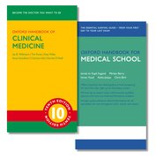 Cover for Oxford Handbook of Clinical Medicine and Oxford Handbook for Medical School