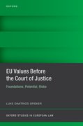 Cover for EU Values Before the Court of Justice