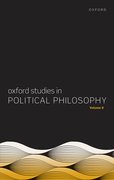 Cover for Oxford Studies in Political Philosophy Volume 9