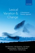 Cover for Lexical Variation and Change