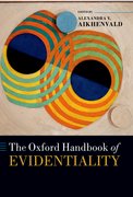 Cover for The Oxford Handbook of Evidentiality