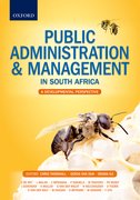 Cover for Public Administration & Management in South Africa: An Introduction