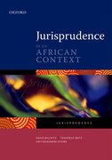 Cover for Jurisprudence in an African Context