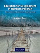 Cover for Education for Development in Northern Pakistan: Opportunities and Constraints for Rural Households