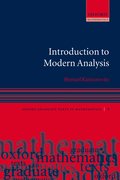 Cover for Introduction to Modern Analysis