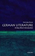 Cover for German Literature: A Very Short Introduction