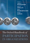 Cover for The Oxford Handbook of Participation in Organizations