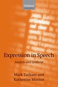 Cover for Expression in Speech