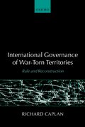 Cover for International Governance of War-Torn Territories