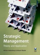 Cover for Strategic Management