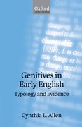 Cover for Genitives in Early English