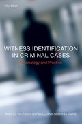 Cover for Witness Identification in Criminal Cases