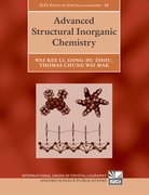 Cover for Advanced Structural Inorganic Chemistry