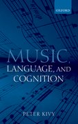Cover for Music, Language, and Cognition