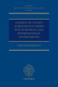 Cover for Choice-of-court Agreements under the European and International Instruments
