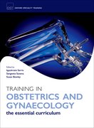 Cover for Training in Obstetrics and Gynaecology