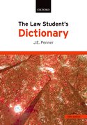 Cover for The Law Student