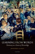Cover for Learning from Words