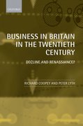 Cover for Business in Britain in the Twentieth Century