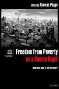 Cover for Freedom from Poverty As a Human Right