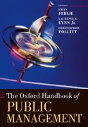 Cover for The Oxford Handbook of Public Management
