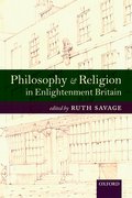 Cover for Philosophy and Religion in Enlightenment Britain
