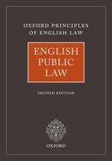 Cover for English Public Law