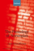Cover for The Phonology of Norwegian