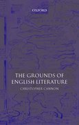 Cover for The Grounds of English Literature
