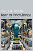 Cover for Fear of Knowledge