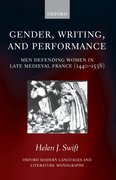 Cover for Gender, Writing, and Performance