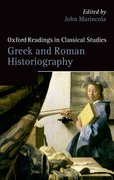 Cover for Greek and Roman Historiography
