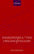 Cover for Shakespeare and the Origins of English